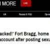 U.S. military base official tweets 'obscene information', then defends: our account was hacked!