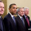 What kind of treatment does the outgoing U.S. president get from the state?